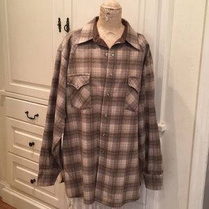 Vintage Men’s Pendleton Wool Western Shirt